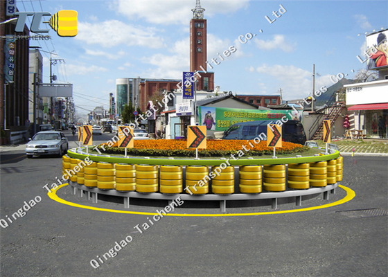 주문 보조 레일 반대 충돌을 회전시키는 110KM 노란 PU 거품 online manufacture