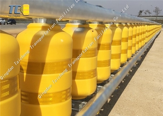 Good price 장애를 회전시키는 노란 오렌지 색 도로 안전 보조 레일 에바 온라인으로