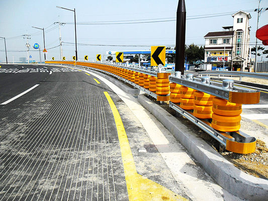 좋은 가격 Diameter 245 350 Mm Roller Size Guardrail Rolling Barrier Tunnel Safety Solution for Road Protection and Traffic Control 온라인으로