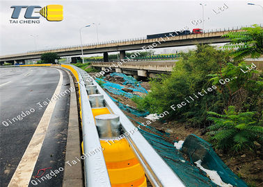 Good price 90°에 내리막 안전 롤러 장벽 30°는, 반대로 충돌 회전 장벽 구부렸습니다 온라인으로
