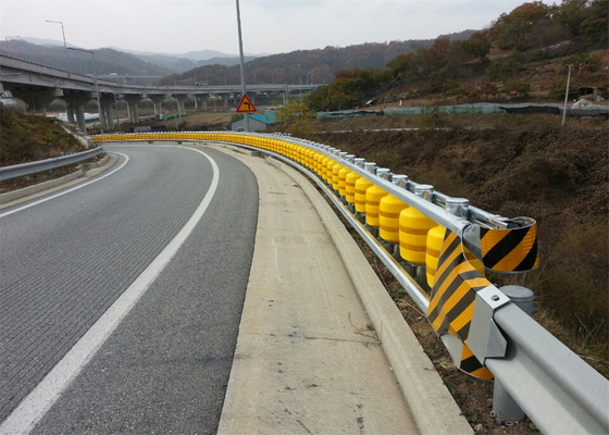 Good price 보안상 에바 PU 안전 하이웨이 장애물 롤러 SB 수치 증명서 온라인으로